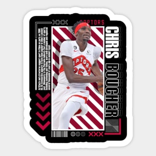 Chris Boucher Paper Poster Version 10 Sticker